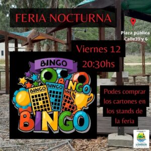 Bingo Viernes 12 La Esmeralda