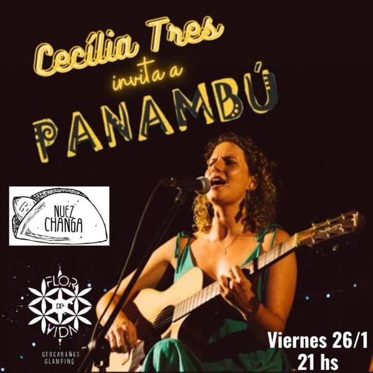 Música en vivo - Cecilia Tres - Calle 3 y 44 - VIE 26 Enero 21:00hs