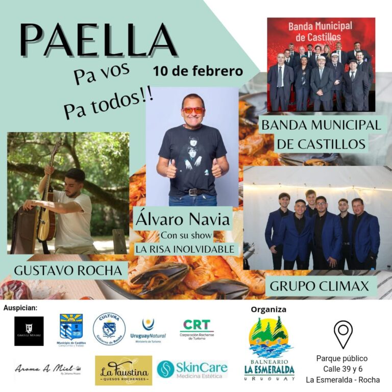 Gran paella en La Esmeralda - 10 de Febrero 20:30hs